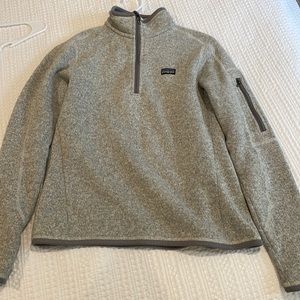 Patagonia zip up fleece